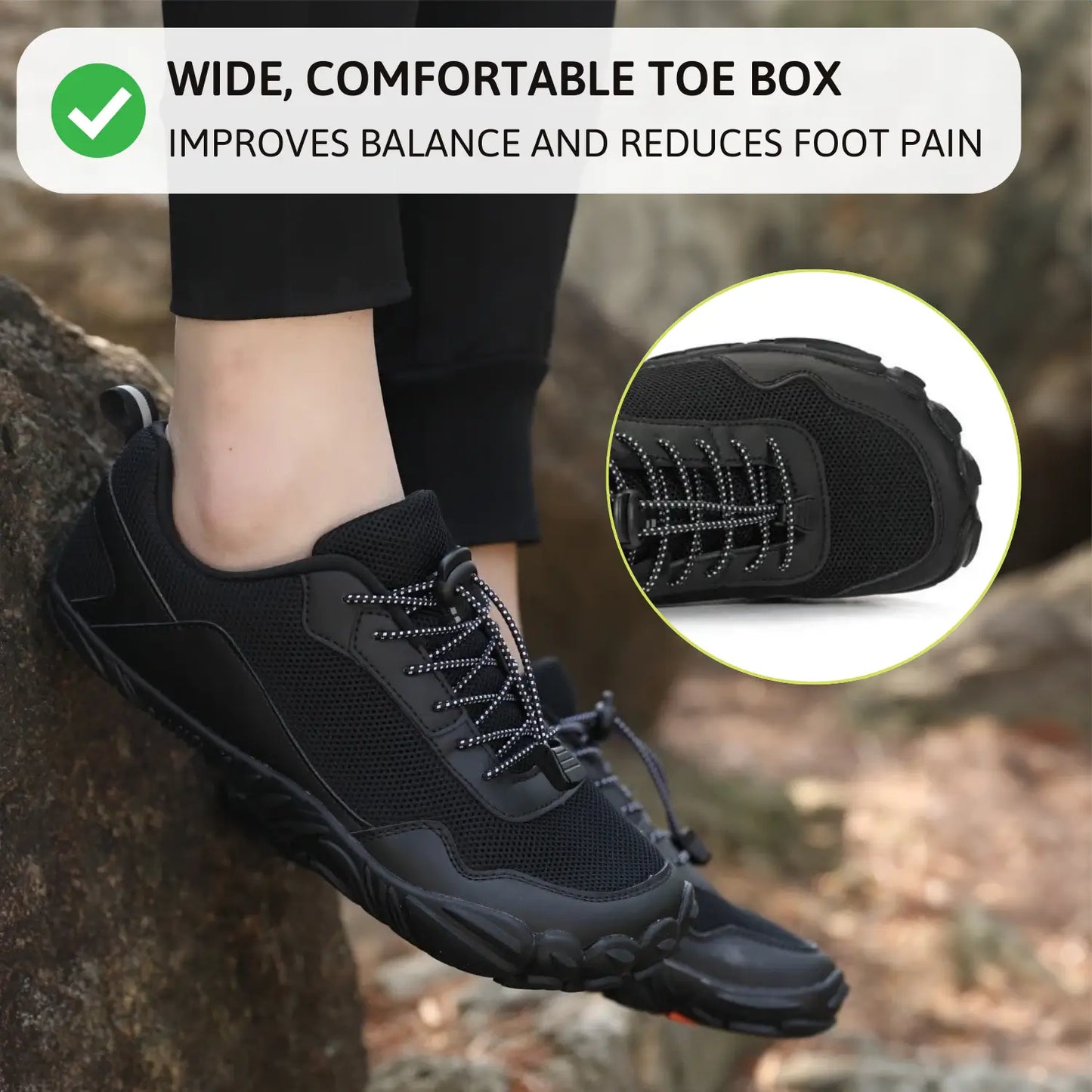 Barefoot Shoes JulesRoche Ultra-Light Minimalist Hike Summit