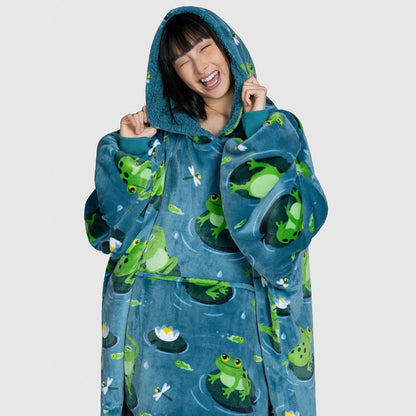 Wearable Blanket JulesRoche Oversized Hoodie Blanket Fleece