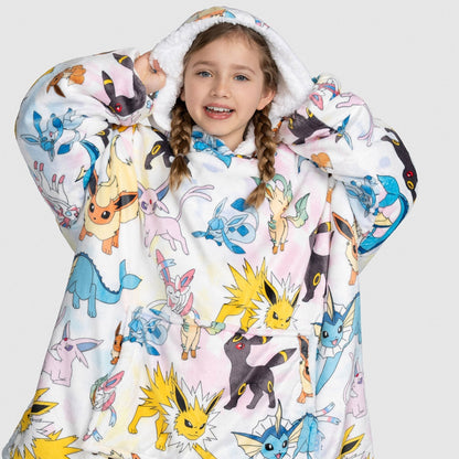 Kids Wearable Blanket JulesRoche Sherpa Fleece Oversized Hoodie