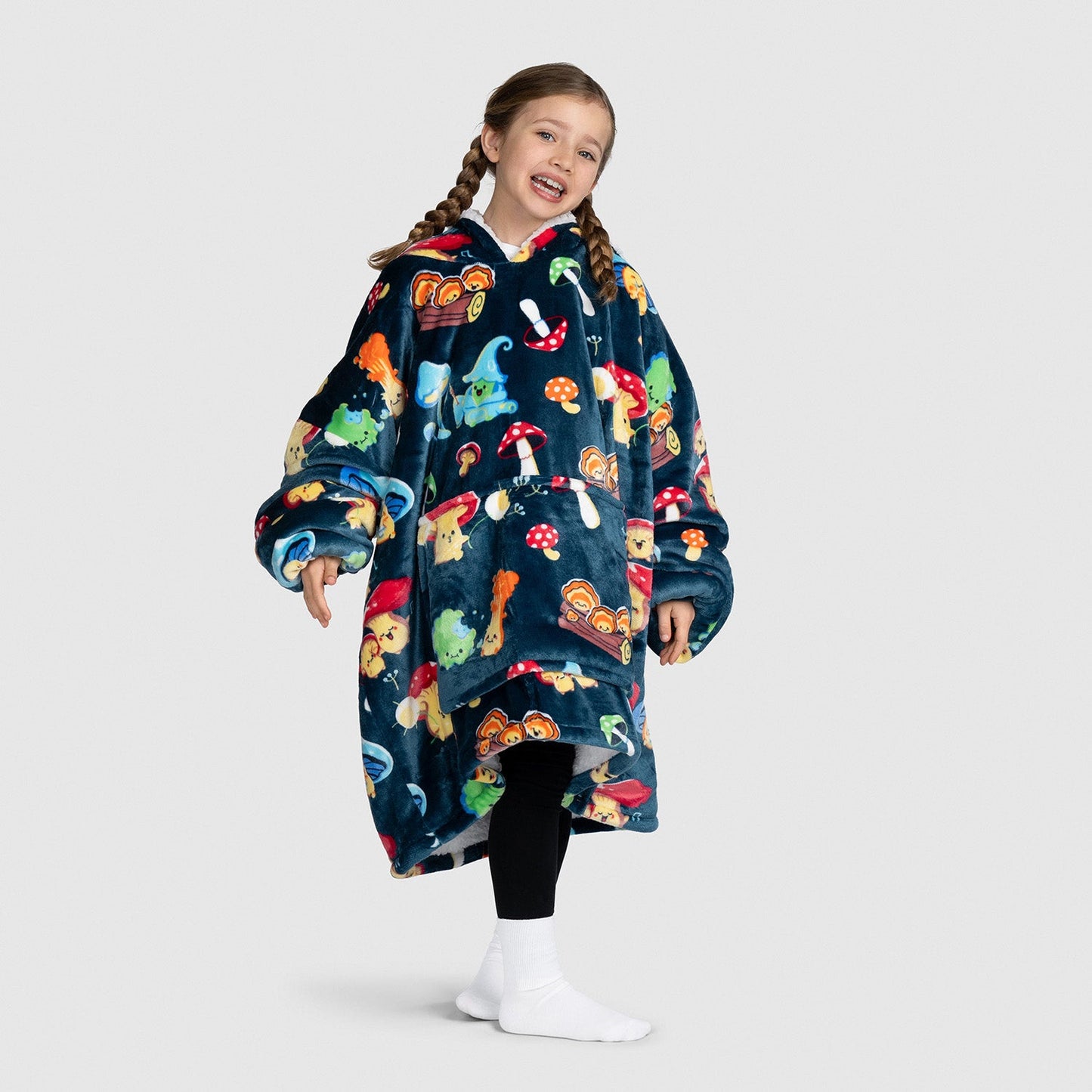 Wearable Blanket Kids JulesRoche Sherpa Fleece Oversized Hood