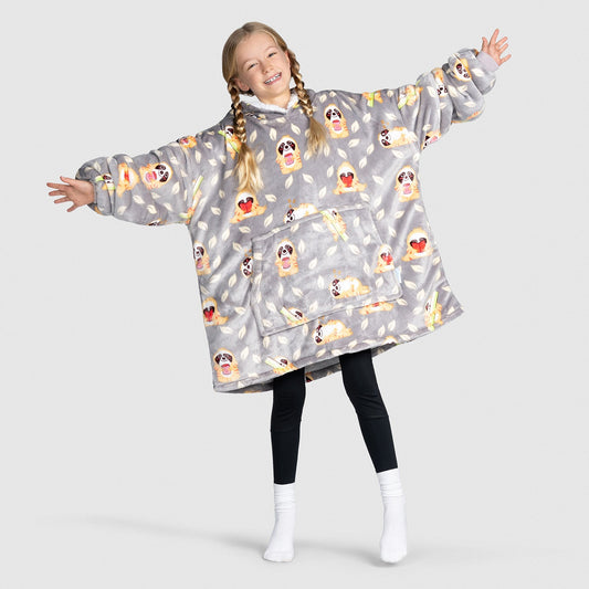 Wearable Kids Hooded Blanket JulesRoche ToastyTek Fleece