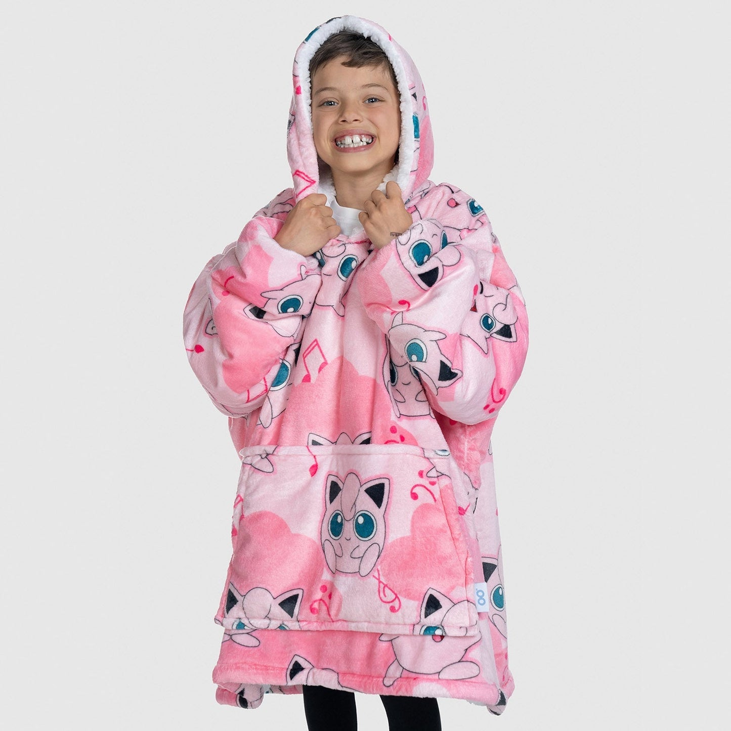 Kids Oodie JulesRoche Sherpa Fleece Hoodie Jigglypuff Original