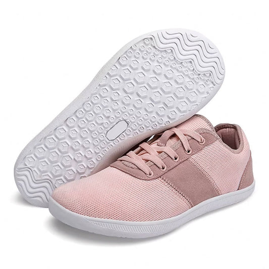 Sneakers Women JulesRoche Breathable Pink Slip-On