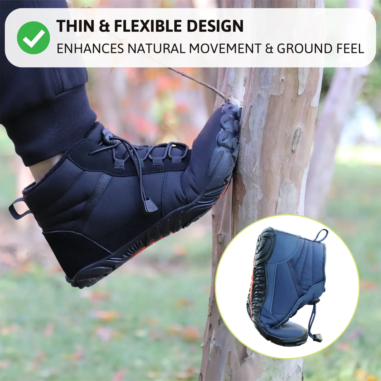 JulesRoche Winter Boots Waterproof Insulated Unisex