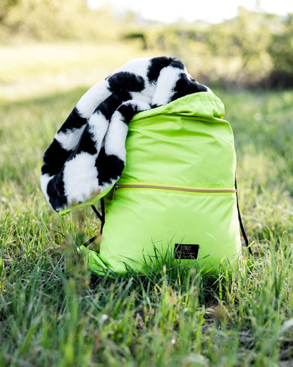 Outdoor Blanket JulesRoche Water Resistant Plush Minky Lining