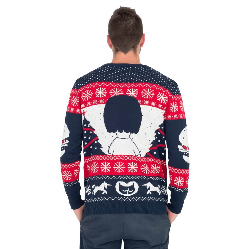 Bob's Burgers Tina Ugly Christmas Sweater - Unisex Knitted Julesroches