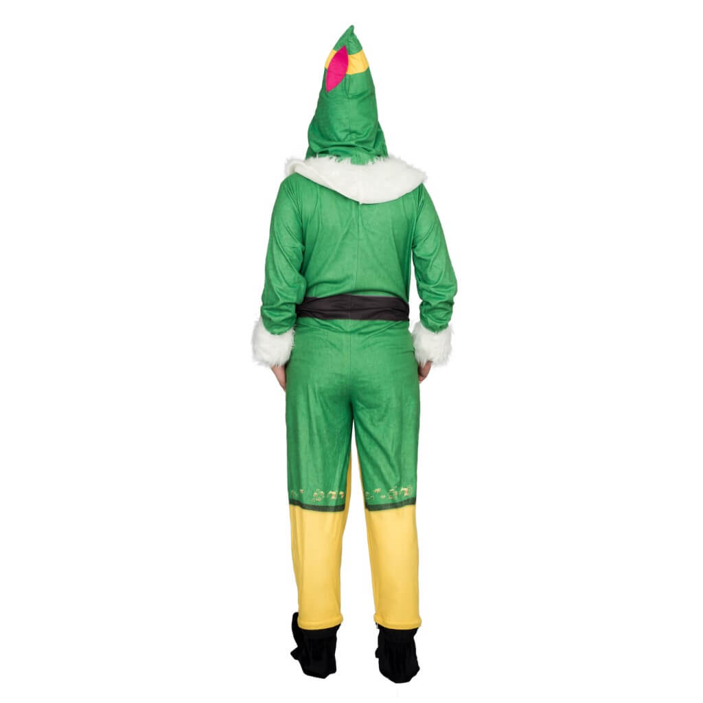 Buddy Elf Costume JulesRoche Adult Unisex Standard Fit Hooded Suit Julesroches