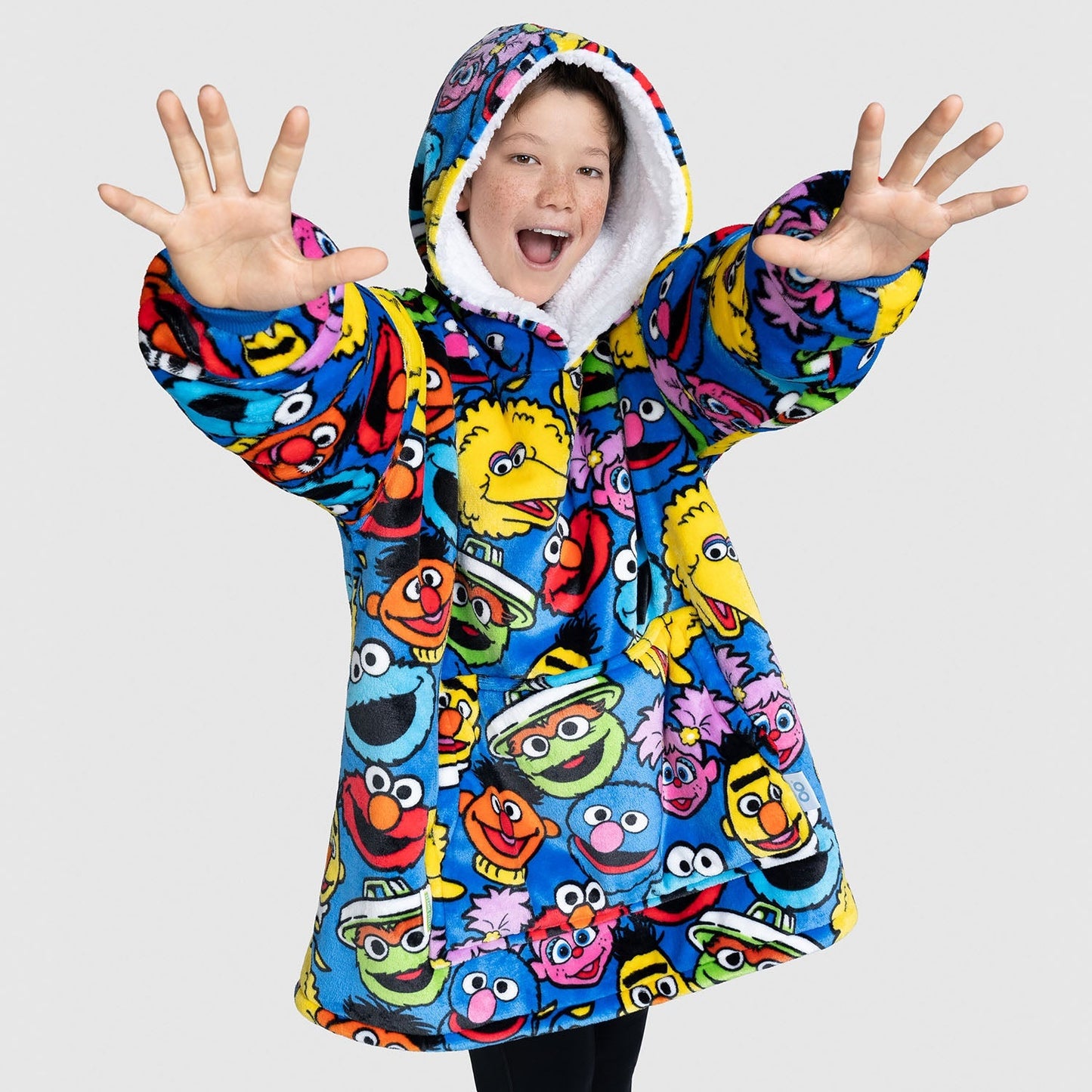 Kids Hooded Blanket JulesRoche Fleece with Characters