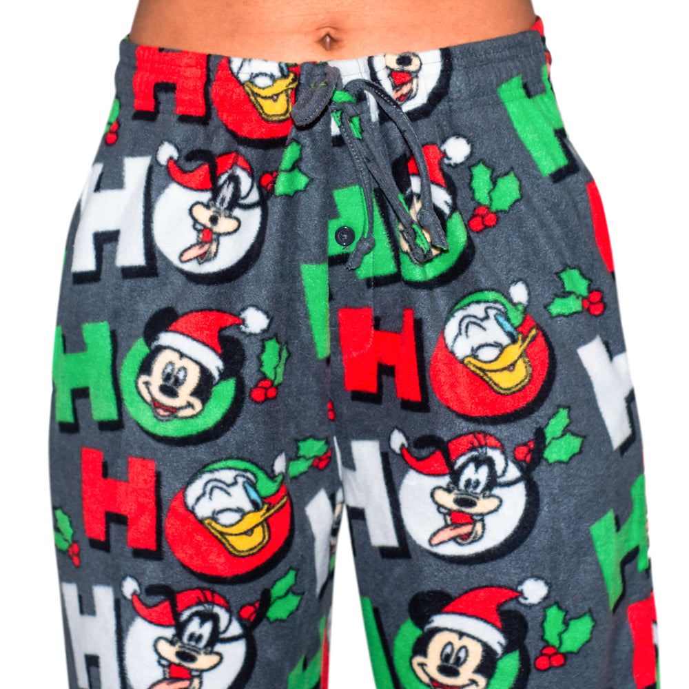 Christmas Lounge Pants by JulesRoche Featuring Mickey, Goofy & Donald Julesroches