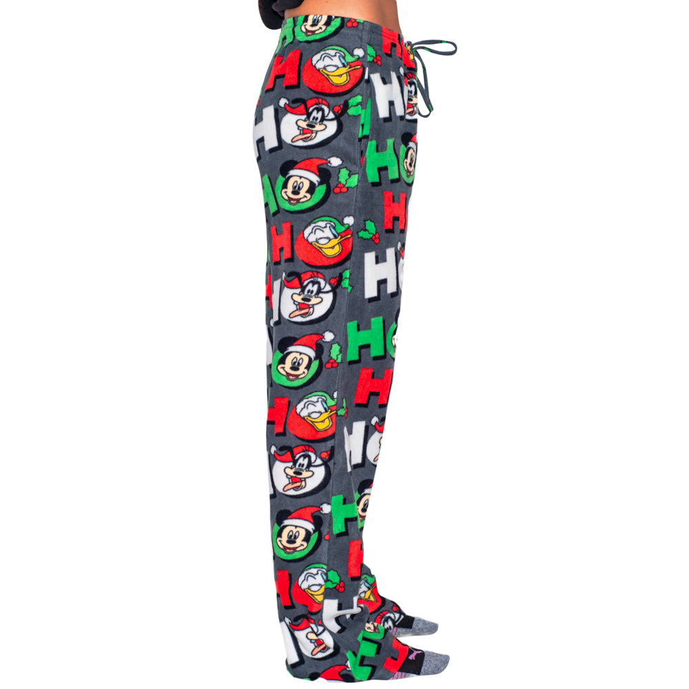 Christmas Lounge Pants by JulesRoche Featuring Mickey, Goofy & Donald Julesroches