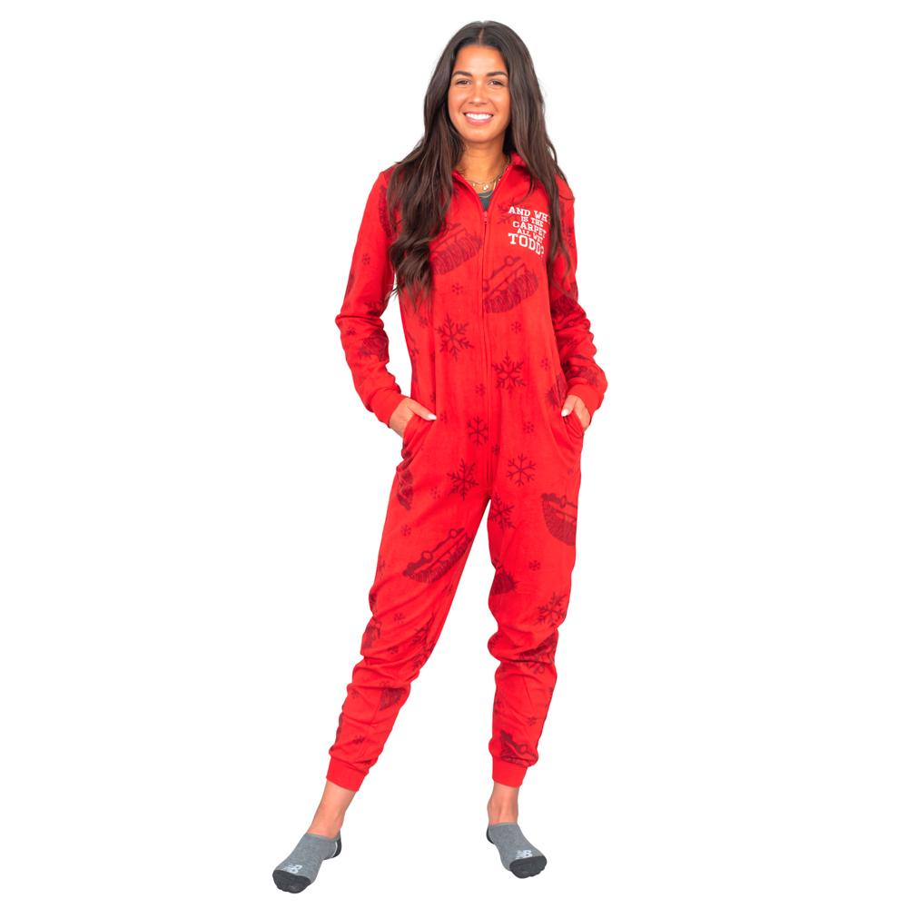 Christmas Pajamas JulesRoche Unisex Festive Onesie XS-2XL Julesroches