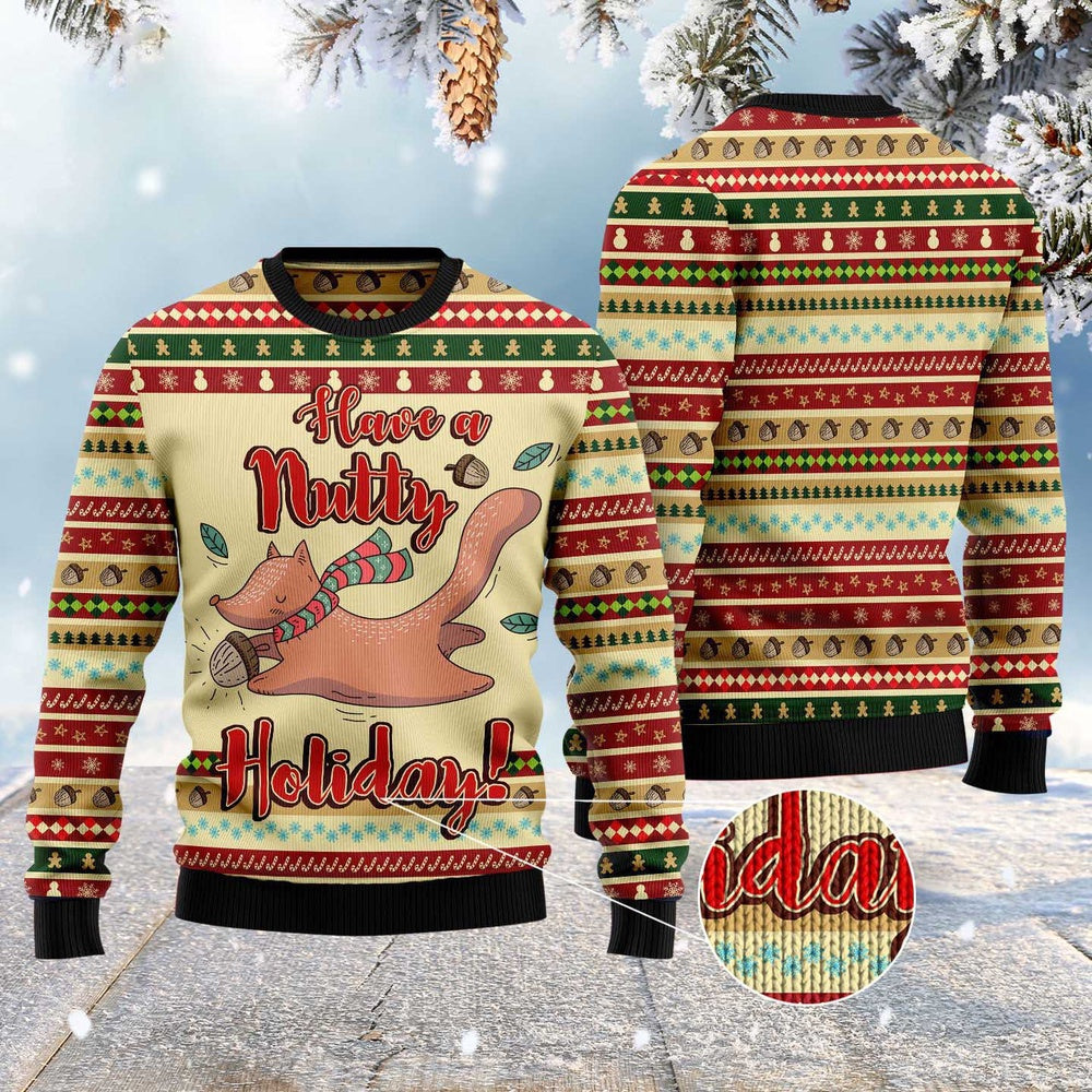 Christmas Sweater JulesRoche All-Over Print Winter Pullover Julesroches