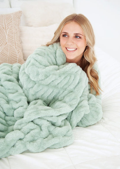 Soft Blanket JulesRoche Luxurious Cozy Throw Blanket