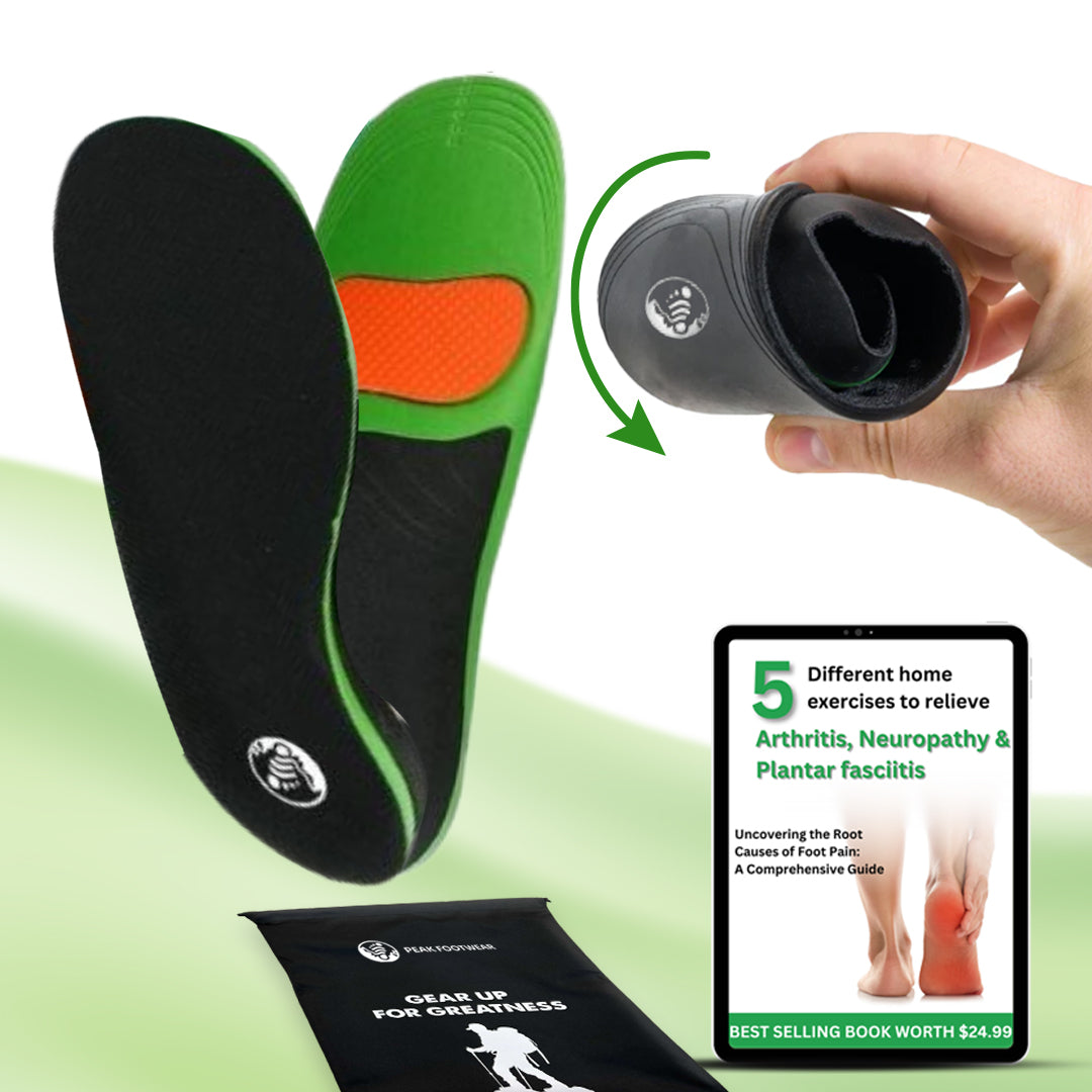 Orthopedic Insoles JulesRoche Arch Support Comfort Model