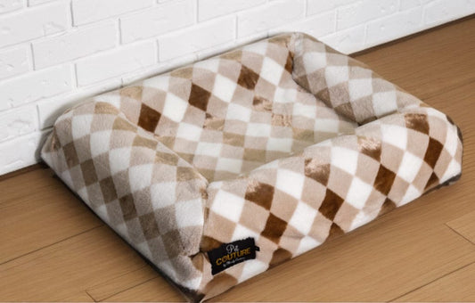 Luxurious Pet Bed JulesRoche Memory Foam Minky Cover