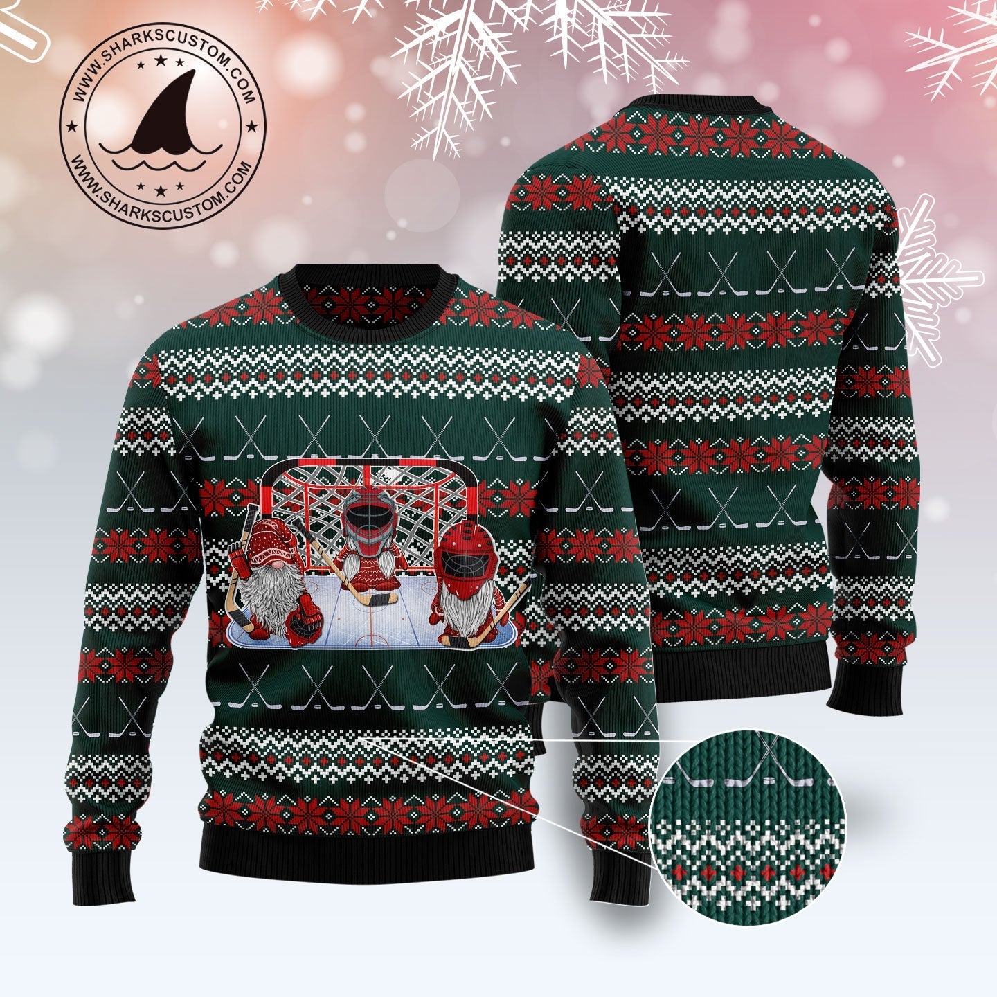 Festive JulesRoche Ugly Christmas Sweater Holiday Edition Julesroches