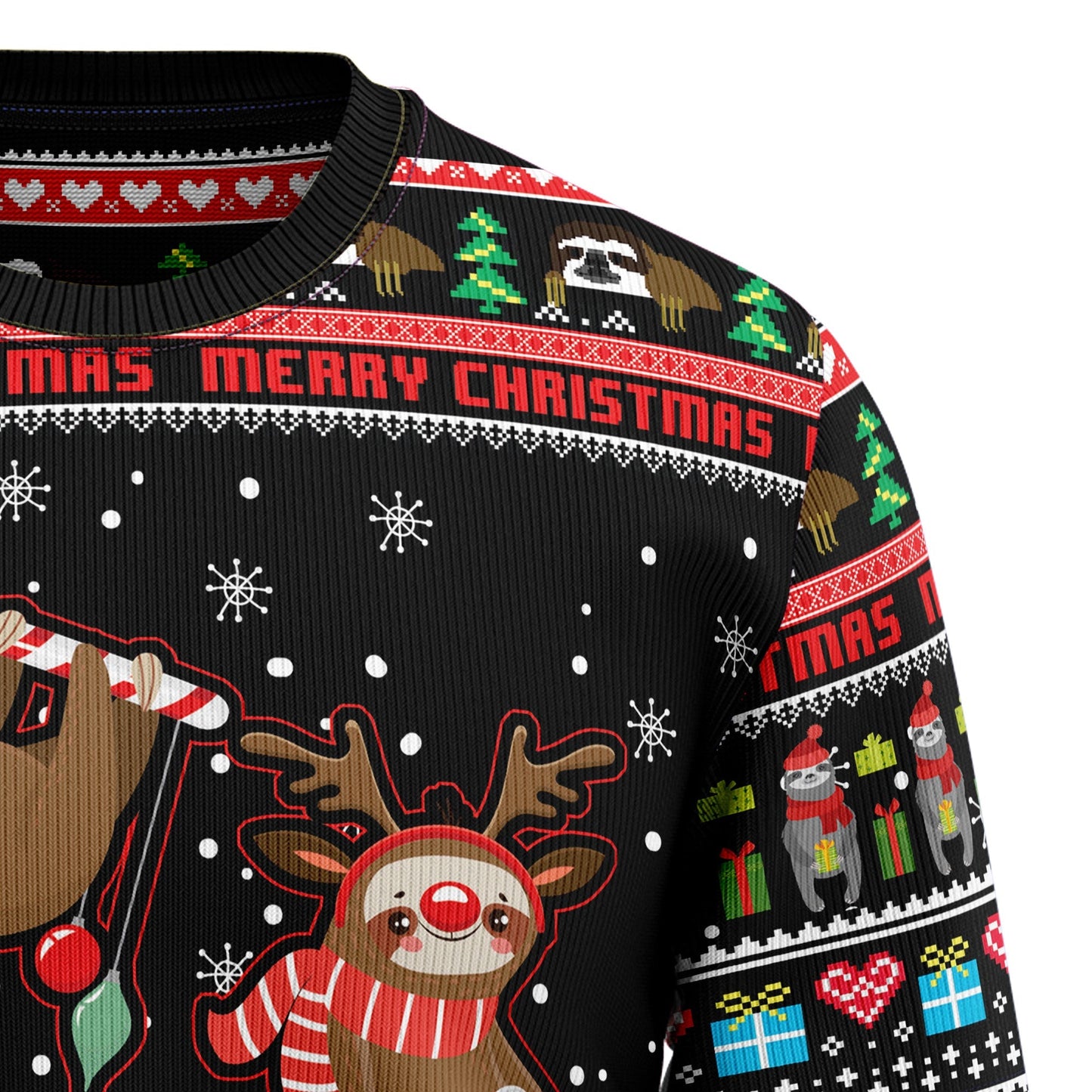 Funny Christmas Sweater JulesRoche All-Over Print Holiday Collection Julesroches