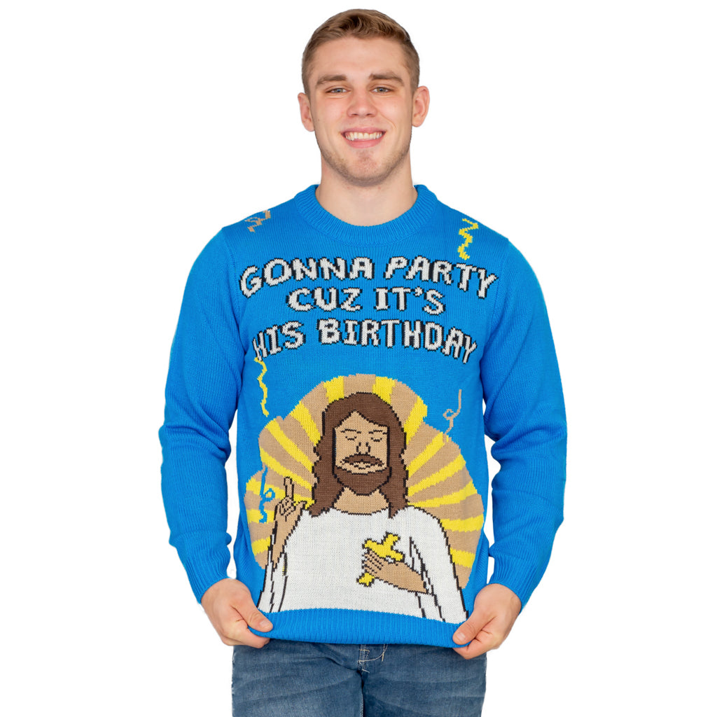 Funny Jesus Ugly Christmas Sweater Unisex | JulesRoche Julesroches