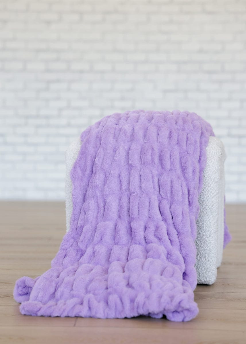 Travel Blanket JulesRoche Cozy Fabric Light Purple