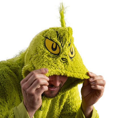 Grinch Costume JulesRoche Ultra-Soft Sherpa Union Suit Julesroches