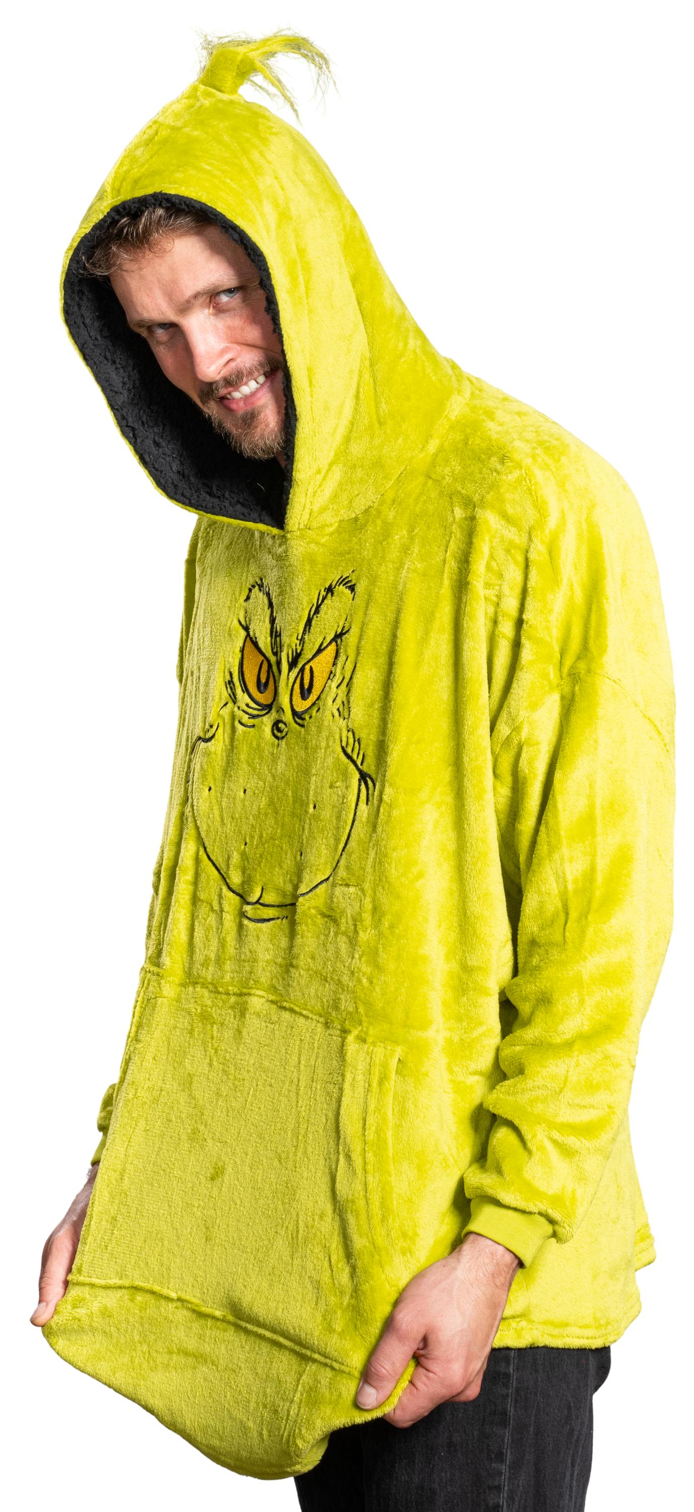 Grinch Hoodie JulesRoche Cozy Warm Christmas Poncho Julesroches