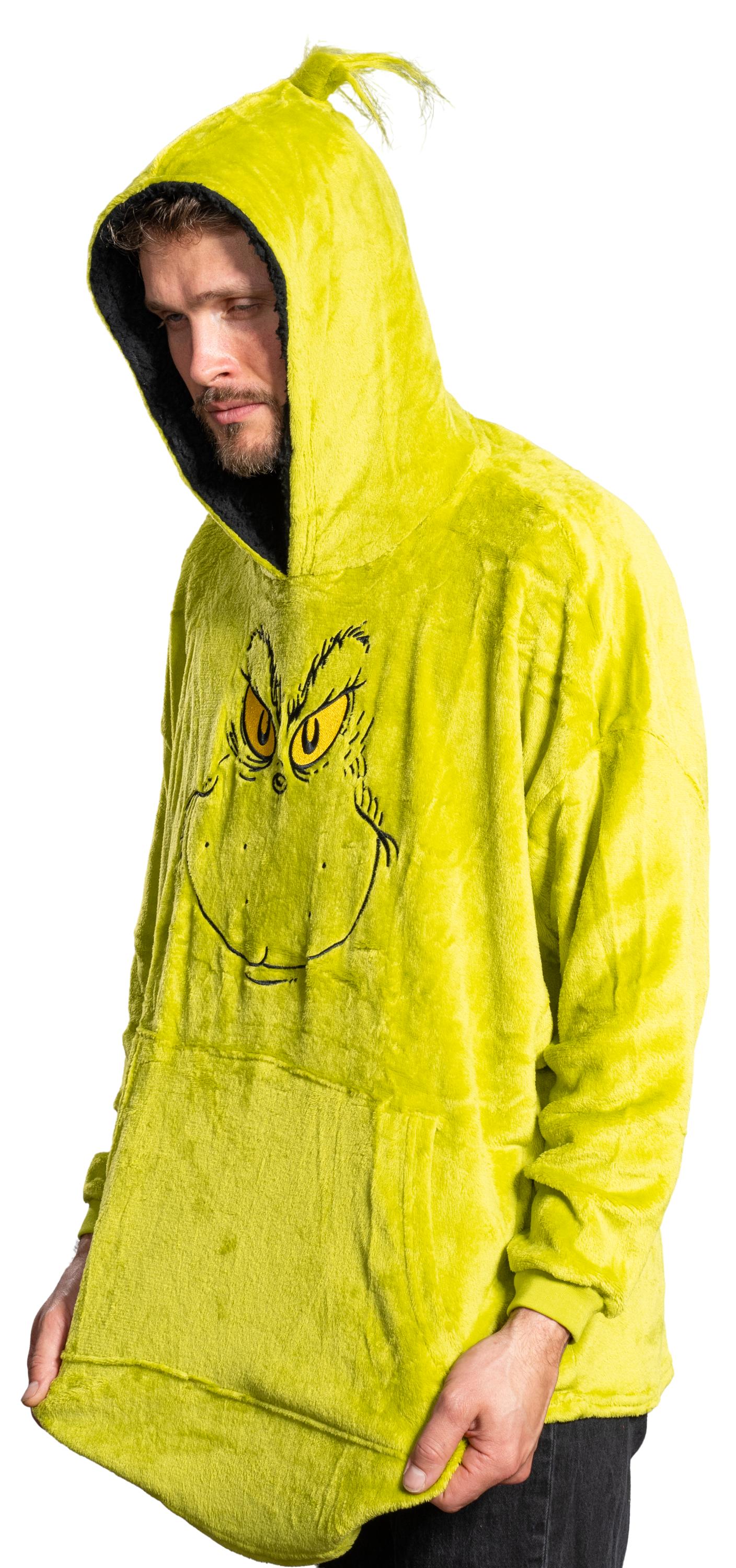 Grinch Hoodie JulesRoche Cozy Warm Christmas Poncho Julesroches