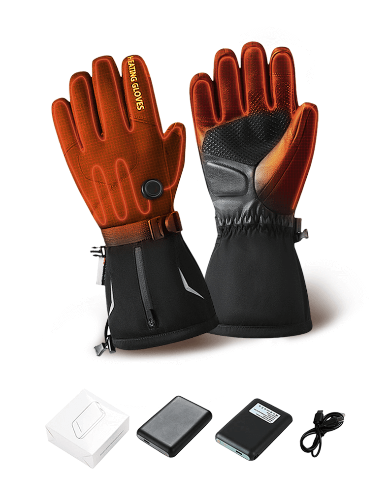 Heated Gloves - 3M Thinsulate™ for Winter Warmth and Device Use Julesroches