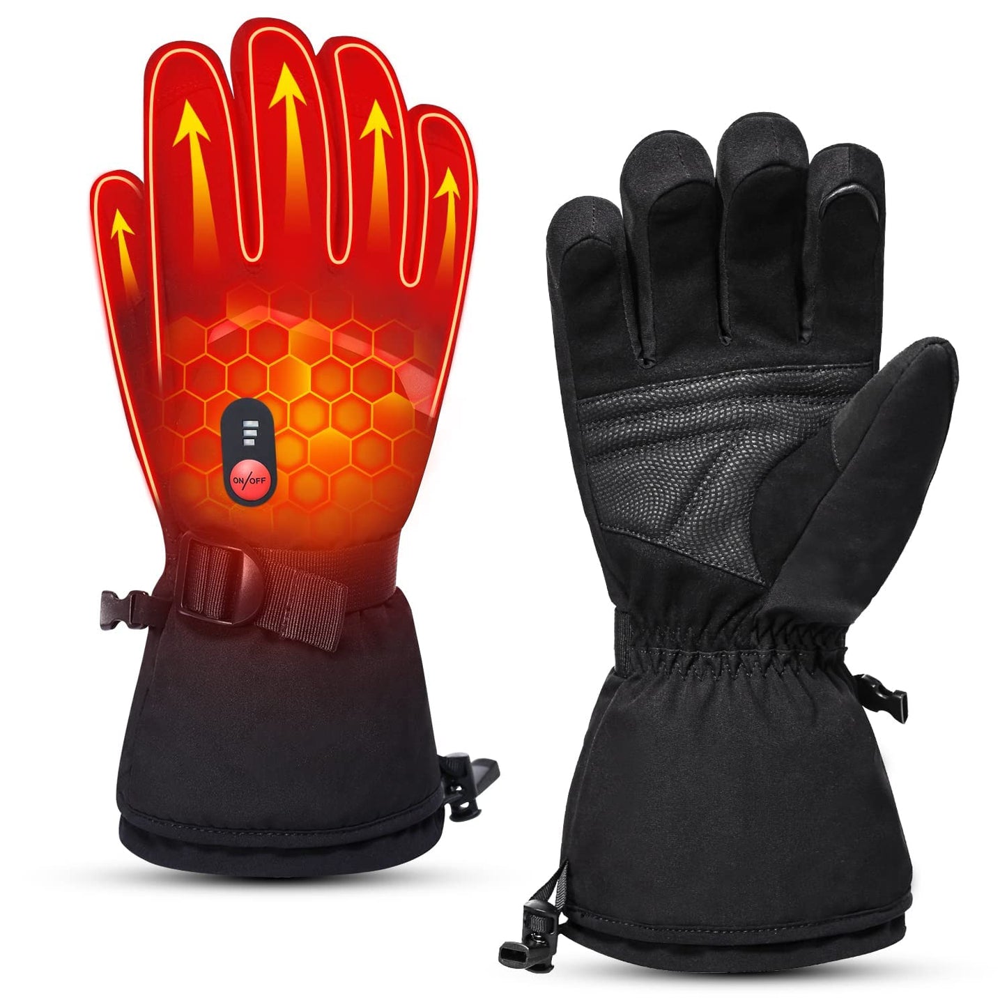 Heated Gloves - Touch Screen Design for Winter Warmth Julesroches