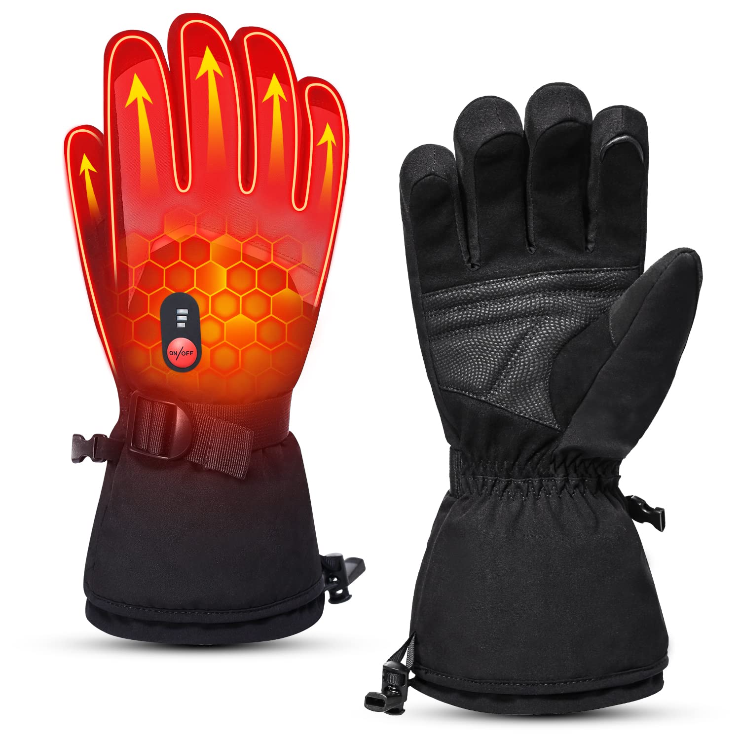 Heated Gloves - Touch Screen Design for Winter Warmth Julesroches