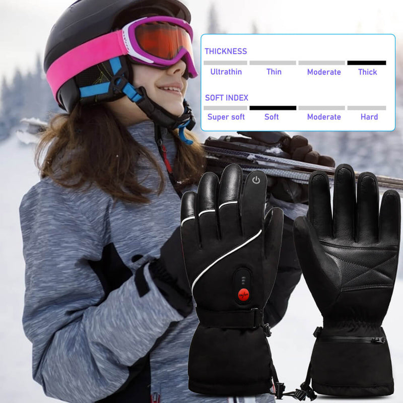 Heated Gloves - Touchscreen & Anti-Slip for Outdoor Sports Julesroches