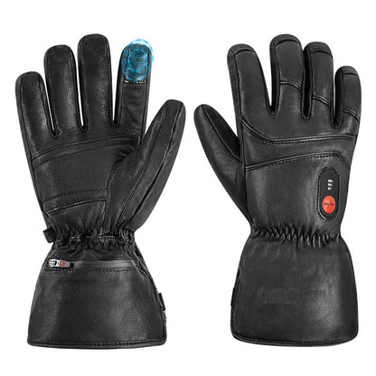 Heated Gloves - Touchscreen Comfort for Winter Sports Julesroches