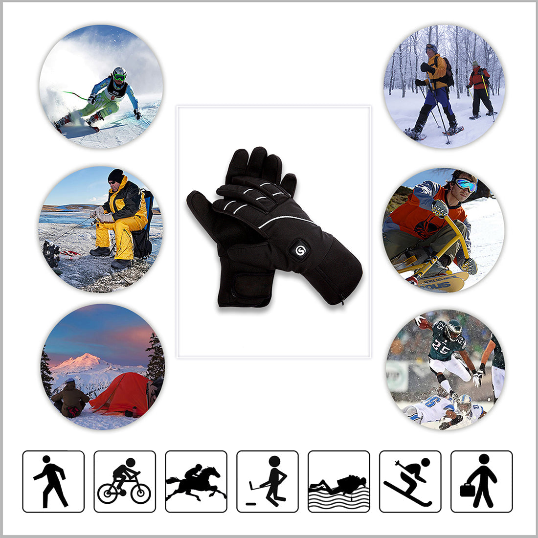 Heated Gloves - Ultimate Warmth for Winter Activities Julesroches