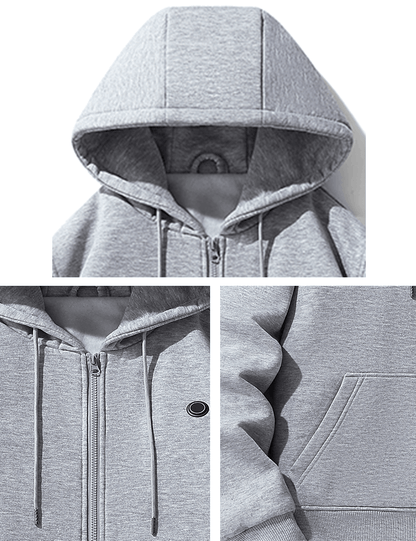 Heated Hoodie - Unisex 5 Heating Zones for Outdoor Comfort Julesroches