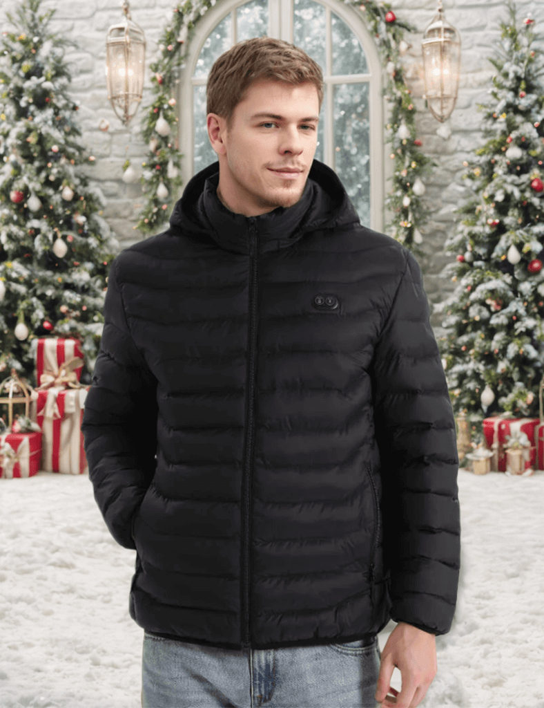 Heated Jacket - Dual Control System for Outdoor Comfort Julesroches