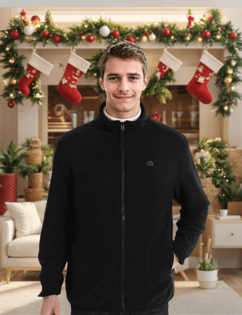 Heated Jacket Men - 5 Heating Zones for All-day Comfort Julesroches