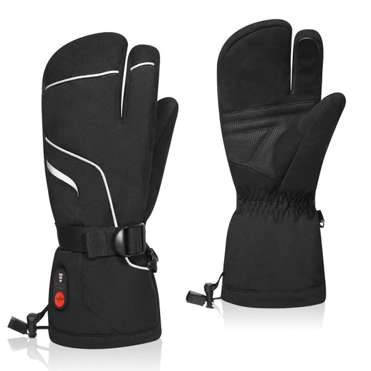 Heated Motorcycle Gloves - Double Heated Wires for Winter Comfort Julesroches