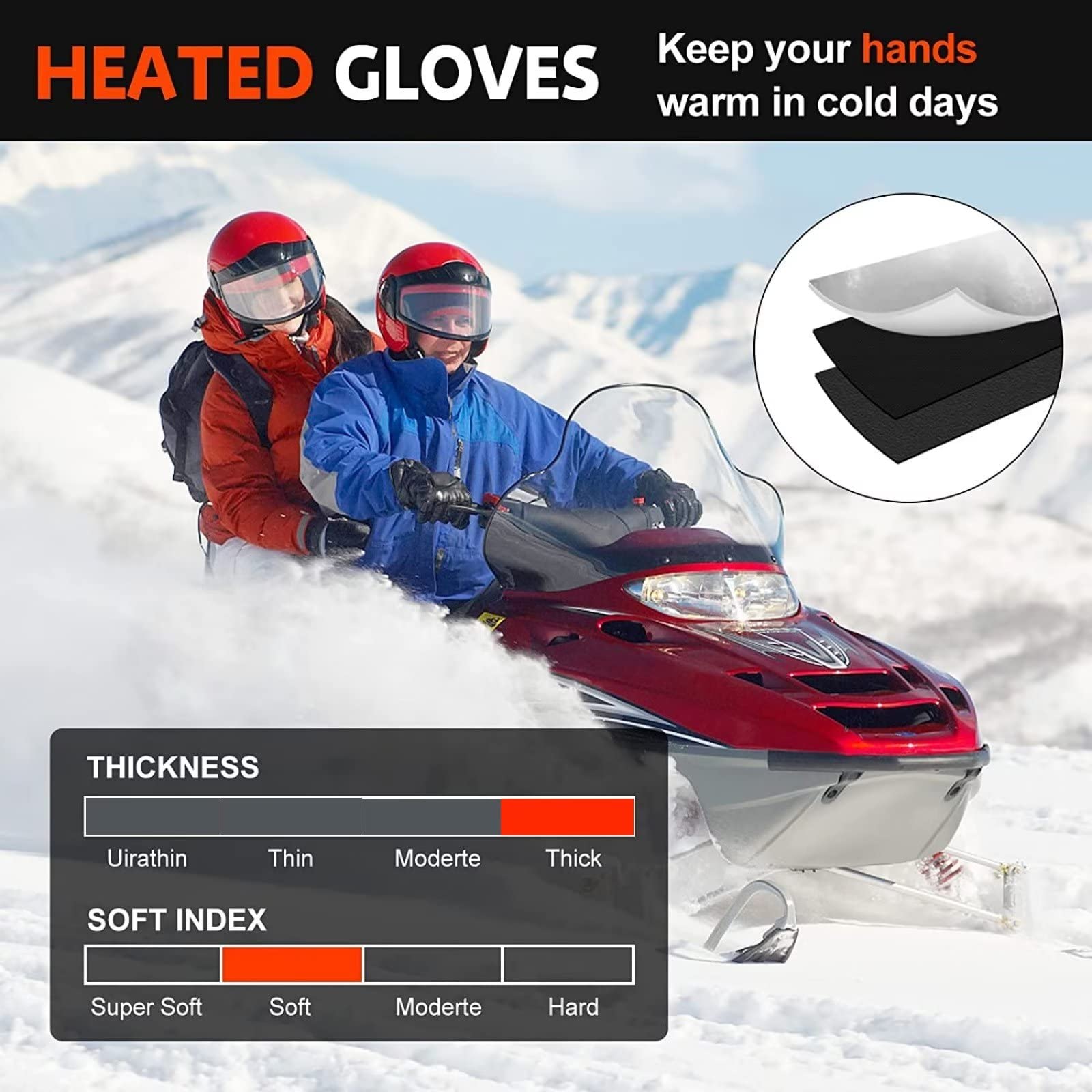 Heated Motorcycle Gloves - Microcarbon Fiber Warmth for Winter Julesroches