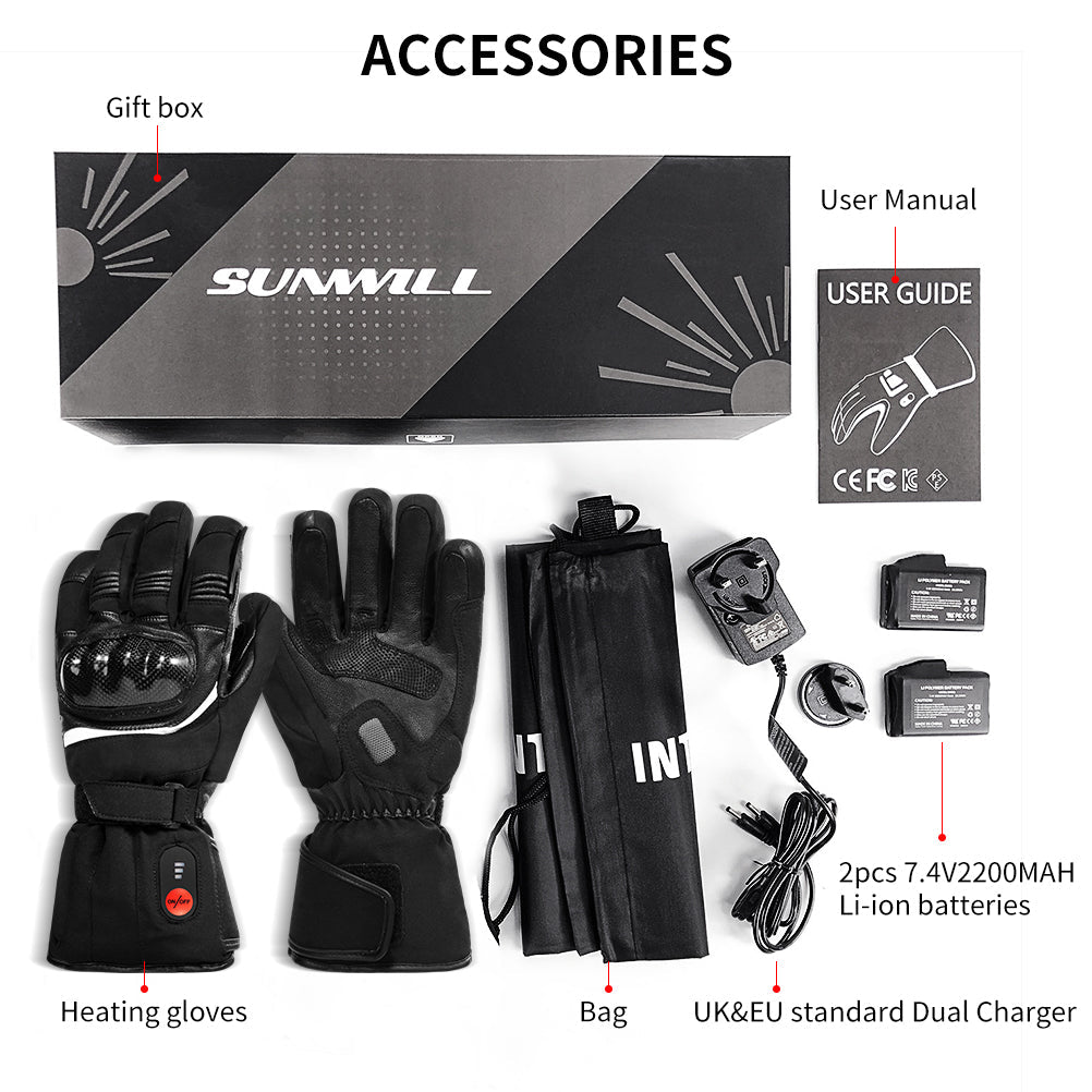 Heated Motorcycle Gloves - Premium Protection for All Weather Conditions Julesroches