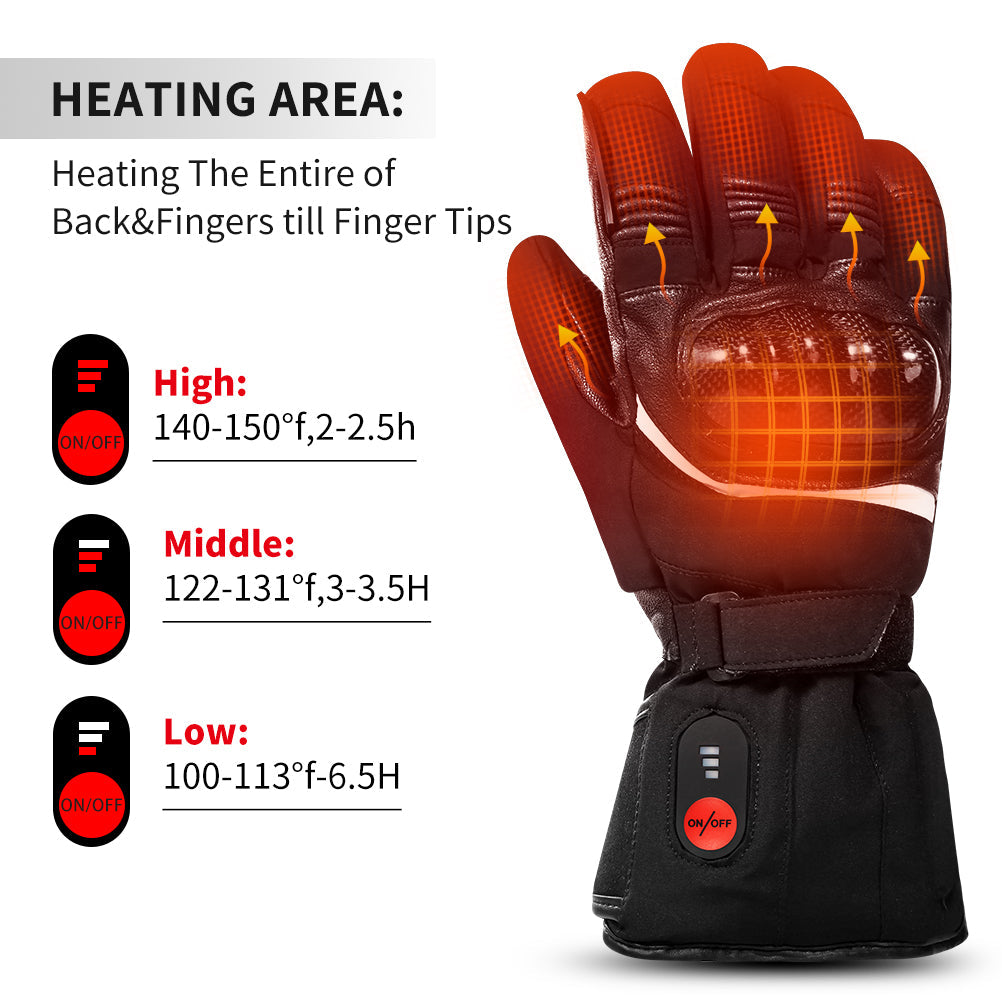 Heated Motorcycle Gloves - Premium Protection for All Weather Conditions Julesroches