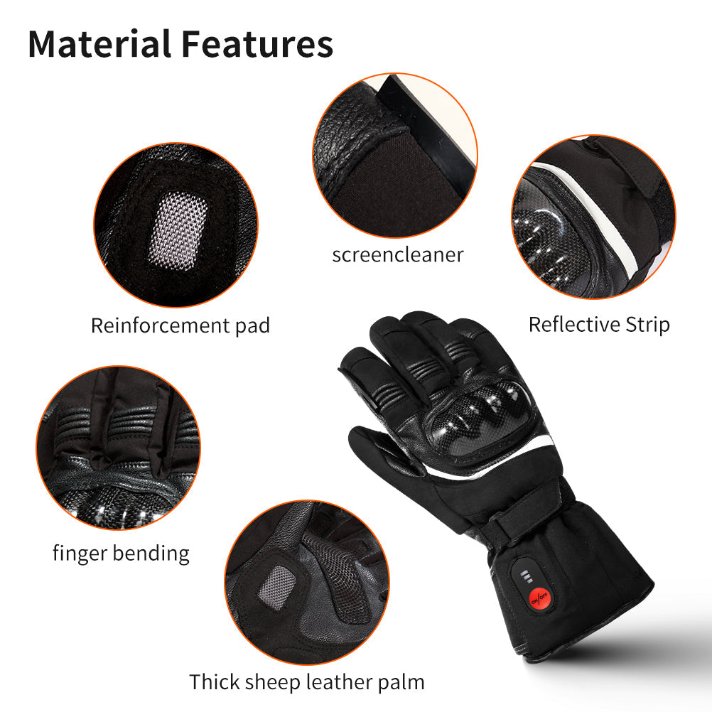 Heated Motorcycle Gloves - Premium Protection for All Weather Conditions Julesroches