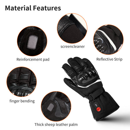 Heated Motorcycle Gloves - Premium Protection for All Weather Conditions Julesroches