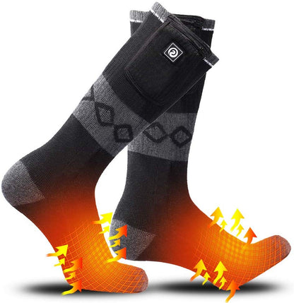 Heated Socks - Breathable and Windproof for Ultimate Warmth Julesroches