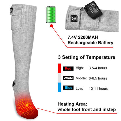 Heated Socks - Carbon Fiber Heating for Winter Comfort Julesroches