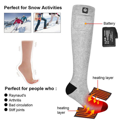 Heated Socks - Carbon Fiber Heating for Winter Comfort Julesroches