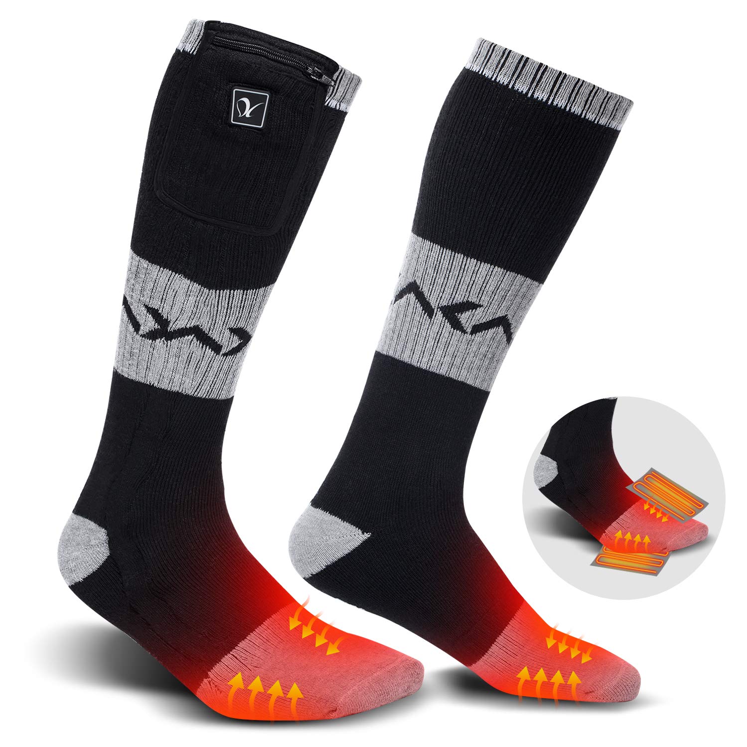 Heated Socks - Fast Heating for Winter Outdoor Sports Julesroches