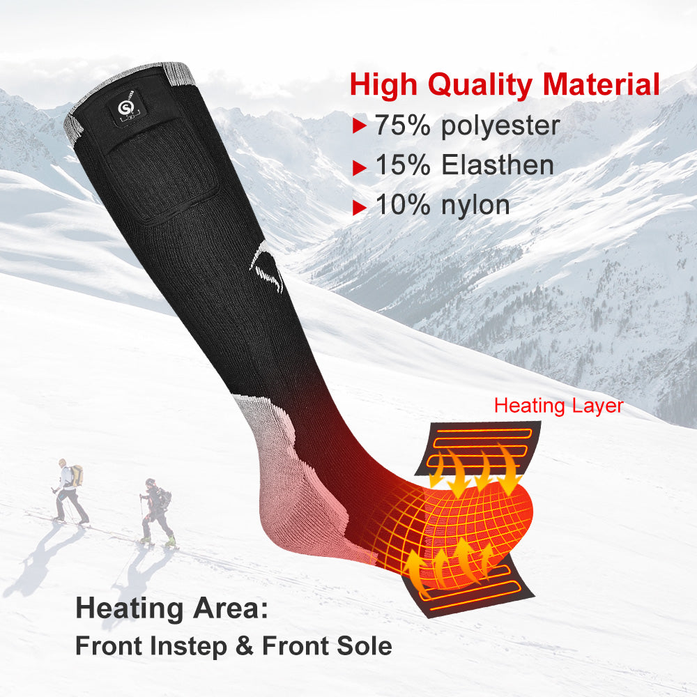 Heated Socks - Fast Heating for Winter Outdoor Sports Julesroches