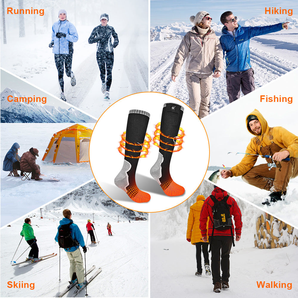 Heated Socks - Fast Heating for Winter Outdoor Sports Julesroches