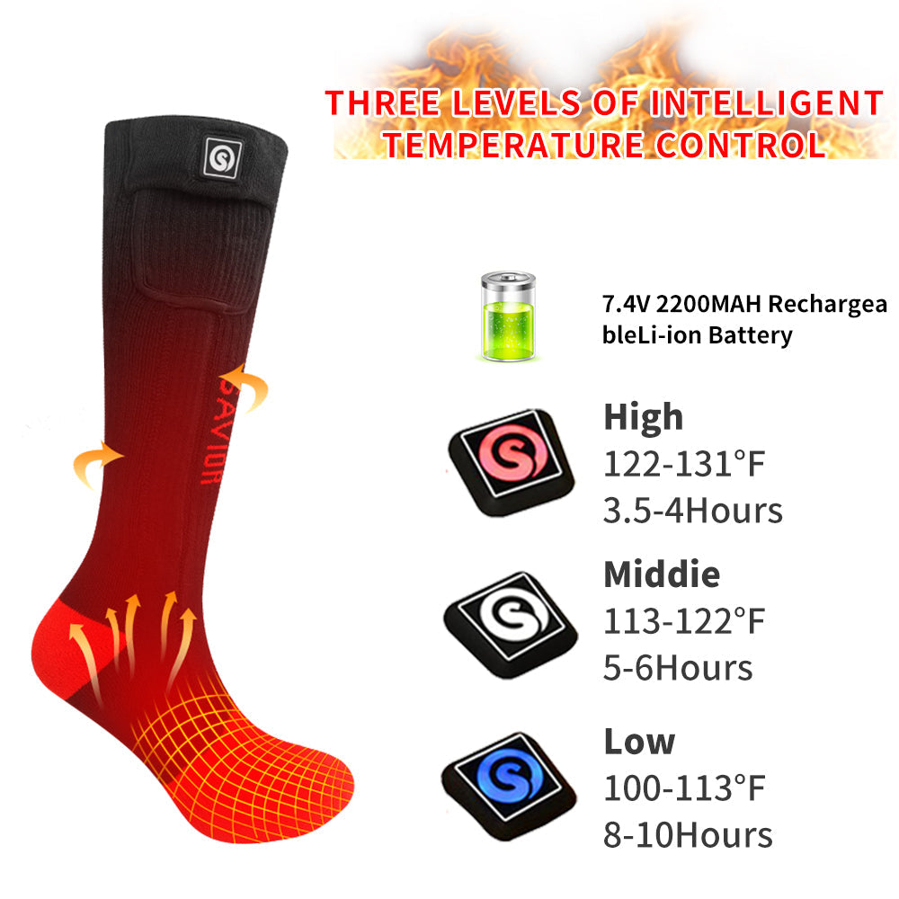 Heated Socks - Infrared Heating for Cold Weather Warmth Julesroches