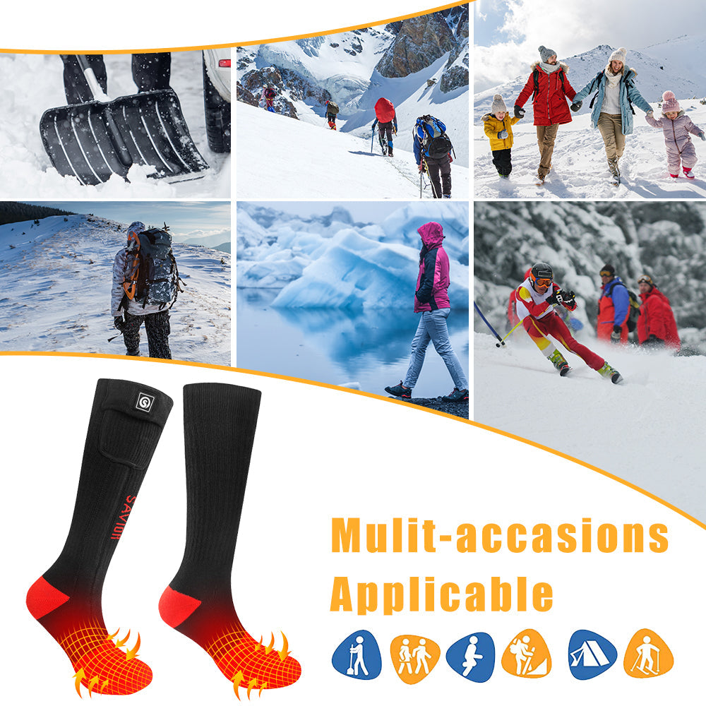 Heated Socks - Infrared Heating for Cold Weather Warmth Julesroches