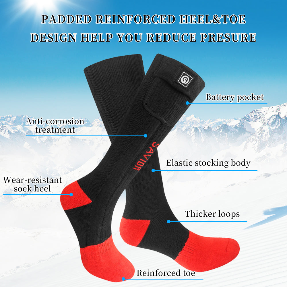 Heated Socks - Infrared Heating for Cold Weather Warmth Julesroches